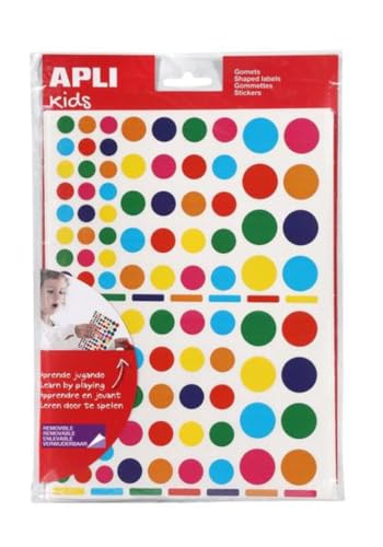 APLI Kids 102611 - Geometrische Aufkleber, mehrfarbig, 4940 entfernbare Aufkleber APLI Kids 102611 - Geometrische Aufkleber, mehrfarbig, 4940 entfernbare Aufkleber von APLI Kids