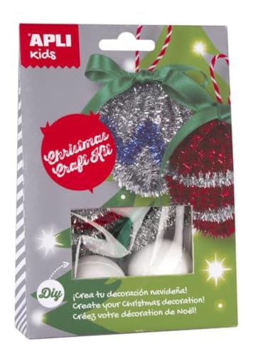 APLI apli14349 Weihnachten Kugeln Foam Craft Kit APLI apli14349 Weihnachten Kugeln Foam Craft Kit von APLI Kids