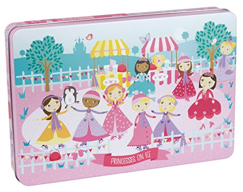 Apli Kids – Box Puzzle Prinzessinnen Schlittschuhe, 24 Stück (16490) von APLI Kids