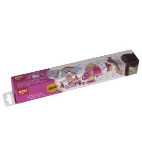 APLI apli14884 4 x 0,30 m Candy World Rolle Stick und Farbe von APLI