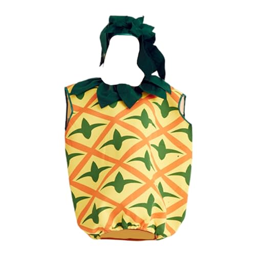 APLVFFZH Ananas-Kostüm, lustiges Set, Obst-Kostüm für Motto-Party, Halloween, Maskerade von APLVFFZH