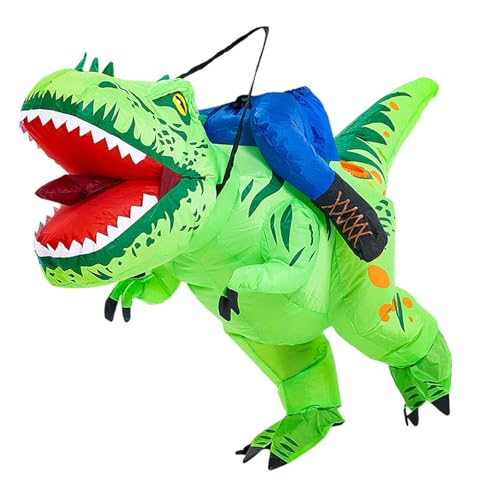 APLVFFZH Aufblasbares Dinosaurier-Kostüm, Dekoration, Dinosaurier-Outfit für Partygeschenke, 100 bis 120cm von APLVFFZH