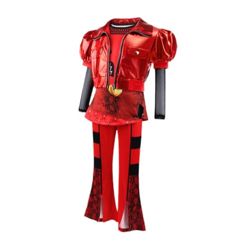 APLVFFZH Cosplay-Kostüm für Kinder, leichte Jacke, Oberteil und Hose für Party-Rollenspiele, 120 cm von APLVFFZH