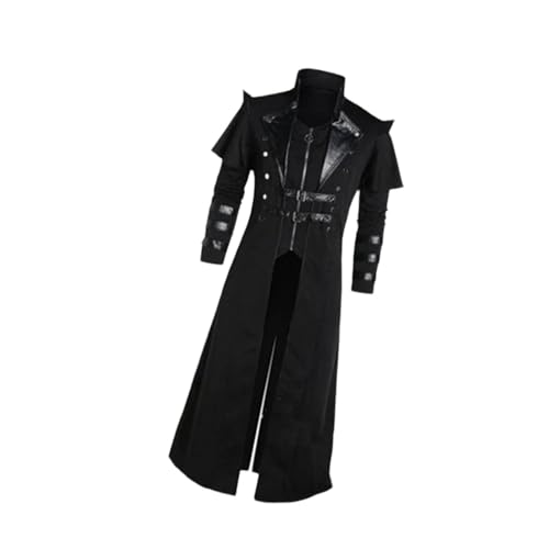 APLVFFZH Herren Kostüm Im Steampunk Stil für Karneval Und Cosplay, 2XL von APLVFFZH