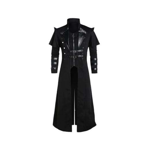 APLVFFZH Herren Kostüm Im Steampunk Stil für Karneval Und Cosplay, 4XL von APLVFFZH