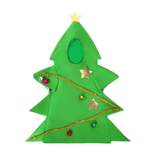 APLVFFZH Kinder Weihnachtsbaum Kostüm verkleiden Sich für Requisite Heiligabend Feiertage Maskerade, L to XL von APLVFFZH