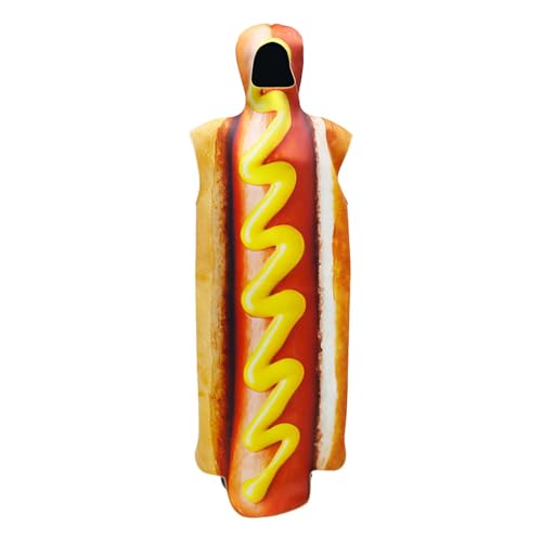 APLVFFZH Mexikanisches Festival-Hot-Dog-Kostüm-Outfit für Party-Verkleidung von APLVFFZH