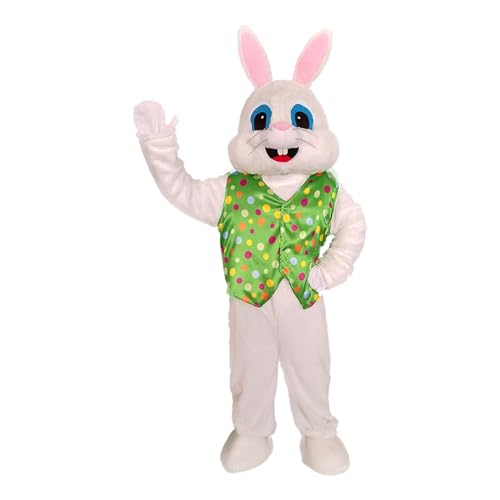 APLVFFZH Osterhasenkostüm, Osterhasenkostüm, erwachsenes Kaninchenpuppenkostüm, Cosplay-Kostümbekleidung für Festival-Bühnenauftritte von APLVFFZH