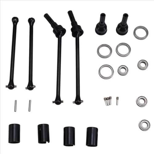 Kompatibel Mit Traxxas Für MAXX Für Widemaxx 1/10 RC-Auto-Upgrade-Teile, 4-teilige Stahl-Vorder- Und Hinterachse, Verlängerte Antriebswelle, CVD-Wellenbecher RC Auto Antriebswelle Kompatibel Mit Traxxas Für MAXX Für Widemaxx 1/10 RC-Auto-Upgrade-Teile, 4-teilige Stahl-Vorder- Und Hinterachse, Verlängerte Antriebswelle, CVD-Wellenbecher RC Auto Antriebswelle von APMXQWIL