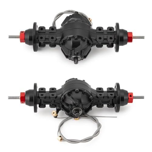 RC Vorder Hinterachse Kompatibel Mit Tamiya Für LMT 4WD 1/14 Fernbedienungsauto-Upgradeteil, Ersatzzubehör, Metall-Vorder-/Hinterachsensatz RC Vorder Hinterachse Kompatibel Mit Tamiya Für LMT 4WD 1/14 Fernbedienungsauto-Upgradeteil, Ersatzzubehör, Metall-Vorder-/Hinterachsensatz von APMXQWIL