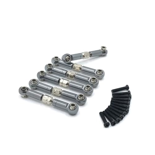 RC Zugstange Kompatibel Mit HS 18301 18302 18311 18312 18321 18322 1/18 RC-Auto-Upgrade-Teile, Einstellbare Metallgestänge, Zugstangenverbindung RC Zugstange Kompatibel Mit HS 18301 18302 18311 18312 18321 18322 1/18 RC-Auto-Upgrade-Teile, Einstellbare Metallgestänge, Zugstangenverbindung von APMXQWIL
