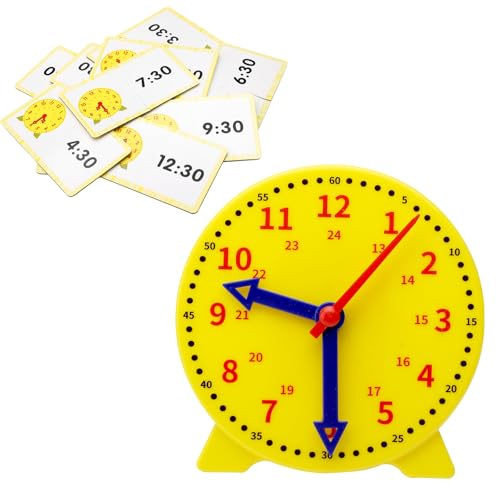 APOMOONS Uhr Lernen Lernuhr Kinder, Uhr zum Lernen für Kinder, Uhrzeit Grundschule Zeitunterrichts Schulbedarf Lernspielzeug Pädagogisches Geschenk zur Einschulung Junge Mädchen für ab 4.5.6.7.8 APOMOONS Uhr Lernen Lernuhr Kinder, Uhr zum Lernen für Kinder, Uhrzeit Grundschule Zeitunterrichts Schulbedarf Lernspielzeug Pädagogisches Geschenk zur Einschulung Junge Mädchen für ab 4.5.6.7.8 von APOMOONS