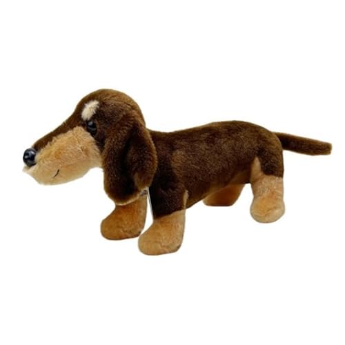 APPCRFM Dachshund Plush Soft Toy Animal All Ages Gift for Boy or Girl Kuscheltier Hund wackeldackel von APPCRFM