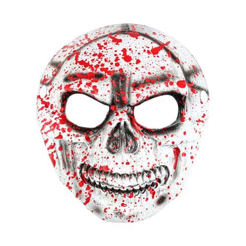 APPCRFM Halloween Grusel Maske, Blut Skelett Maske, Gruselige Halloween Horror Masken, Spooky Halloween Realistisch Realistisch Creepy Grusel Totenkopf Maske Scary Horror Halloween Cosplay Requisite von APPCRFM