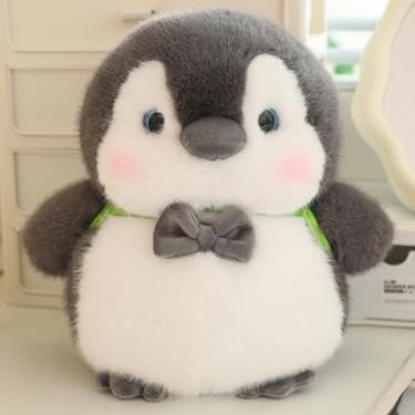 APPCRFM Pinguin Kuscheltier，Flauschiger Stofftier zum Spielen & Kuscheln, Plüschtiere Spielzeug kleine Tiere Schlüsselanhänger， Süße Schlüsselanhänger Dekor für Jungen Mädchen Kinder von APPCRFM