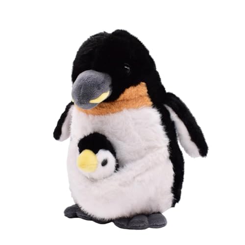 APPCRFM Pinguin Plüschtier, 24cm Kawaii Pinguin Puppe, Tier Plüschtier Stofftier, Stofftier Pinguin Kuscheltier, Kinderzimmer Dekokissen Plüschpuppe für jedes Alter und jeden Anlass von APPCRFM