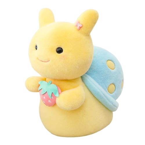 APPCRFM Schnecke Plush Toy 22cm，Schnecke Kuscheltier Gefüllte，Weiches Spielzeug Geschenk，Kuscheltier Plüsch，Spielzeug Stofftier，Kleine Schnecke Plüschtier，Zuhause Deko von APPCRFM