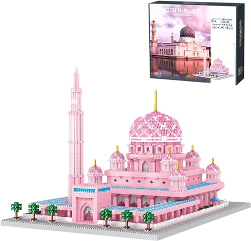 APRILA Building Blocks Set Notre Dame de Moschee World-Famous Architecture Building Set, 5930 Klemmbausteine Mini Building Blocks Toys, Architecture Mini Gift for Adults and Children von APRILA