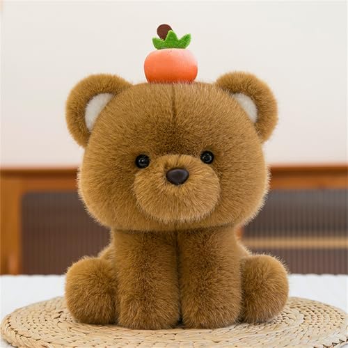 20 cm Kuscheltier für Kinder, Kawaii Tiere Gefüllt Schungeltier-Plüsch, Mini Plüschtiere Elefant, Bär, Kuh, Hund, Panda, Superweiche Kleines Kuscheltie, Geschenk für Kinder und Erwachsene (Bär) 20 cm Kuscheltier für Kinder, Kawaii Tiere Gefüllt Schungeltier-Plüsch, Mini Plüschtiere Elefant, Bär, Kuh, Hund, Panda, Superweiche Kleines Kuscheltie, Geschenk für Kinder und Erwachsene (Bär) von AQCQDQ