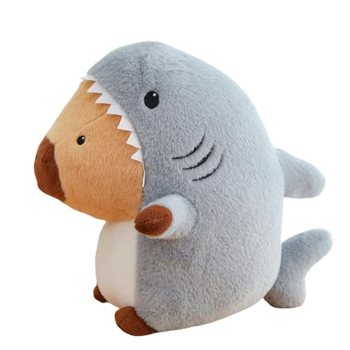 AQCQDQ Capybara Plüschtier, Niedliche Capybara Kuscheltier, Capybara Plushie Puppen, Super Weiche Wasserschwein Plushies Gefüllte Spielzeug Plüsch für Home Deko Kinder (35 cm,E) von AQCQDQ