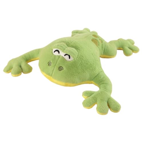 AQCQDQ Frosch Kuscheltier Frosch Plüschtier Kawaii Frosch Plüschspie Spielzeug Frosch Stofftier Geschenk für Freunde und Kinder (100cm) von AQCQDQ