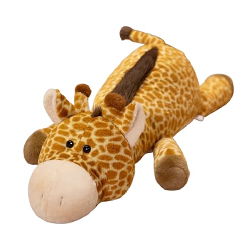 AQCQDQ Giraffe Kuscheltier, Giraffe Plüsch Spielzeug, Giraffe Plüschtier, Niedliche Weiche Giraffe Puppe, Geschenk für Kinder, Mädchen und Jungen (40 cm,Braun) von AQCQDQ