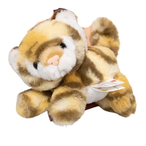 AQCQDQ Giraffe Kuscheltier Plüschtier,Mini Tiger Plüschtiere,Panda süßes Spielzeug Panda Plüschtier,Kleintier Plüschtier, Geschenk Panda Umarmung Spielzeug Schlafkissen (16 cm,Tiger) von AQCQDQ