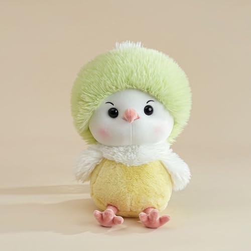 AQCQDQ Huhn Plüschtier, Kuscheltier Küken, Kuscheltier Huhn Simuliertes Tier Huhn Kuscheltier Kawaii Spielzeug, Niedliches Plüschtier zum Kuscheln und Spielen, für Kinder & Erwachsene (28cm,Grün) AQCQDQ Huhn Plüschtier, Kuscheltier Küken, Kuscheltier Huhn Simuliertes Tier Huhn Kuscheltier Kawaii Spielzeug, Niedliches Plüschtier zum Kuscheln und Spielen, für Kinder & Erwachsene (28cm,Grün) von AQCQDQ