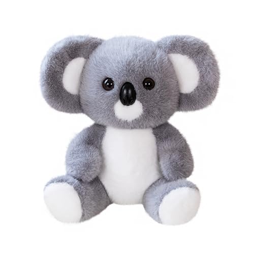 AQCQDQ Koala Plüschtier, Koala Kuscheltier, Niedliches Koalabär Plüschtier, Flauschiger Stofftier Koala zum Spielen, Sammeln & Kuscheln (25cm) von AQCQDQ