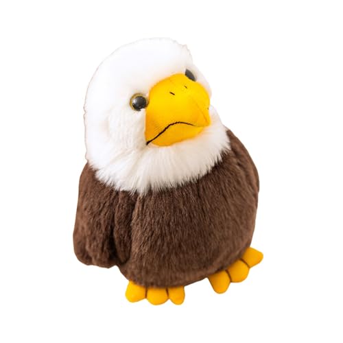 AQCQDQ Kuscheltier Adler Plüschtier, Simulation Adler Spielzeug, Kuscheltiere Süß, Vogel Kuscheltier, Geschenk für Freunde und Kinder von AQCQDQ