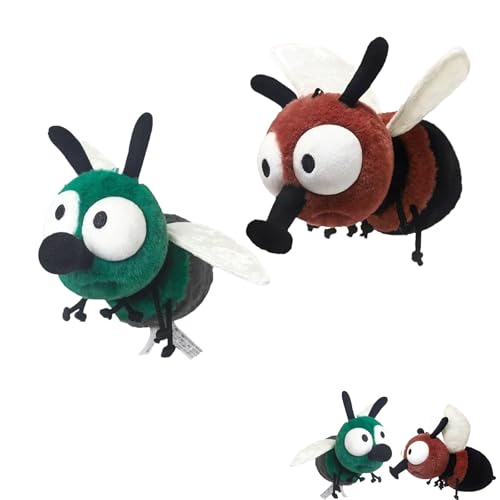 AQCQDQ Kuscheltier Fliegen Plüschtier, Fliegen Plüsch Spielzeug, Hässlich Kuscheltier Insekten Tierchen Stofftier Spielzeug Plush Toy, Kleine Stofftiere, Geschenk für Freunde und Kinder (Grün +Rot) AQCQDQ Kuscheltier Fliegen Plüschtier, Fliegen Plüsch Spielzeug, Hässlich Kuscheltier Insekten Tierchen Stofftier Spielzeug Plush Toy, Kleine Stofftiere, Geschenk für Freunde und Kinder (Grün +Rot) von AQCQDQ