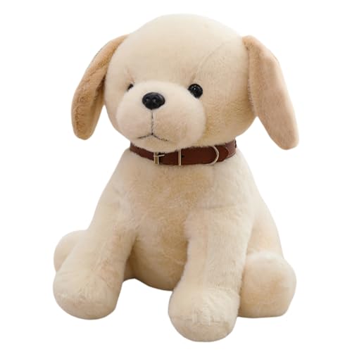 AQCQDQ Kuscheltier Hund Labrador Kuscheltier Labrador Plüschhund Stofftier Hund Plüsch Spielzeug Plüschtier Geschenk für Kinder (23cm) von AQCQDQ