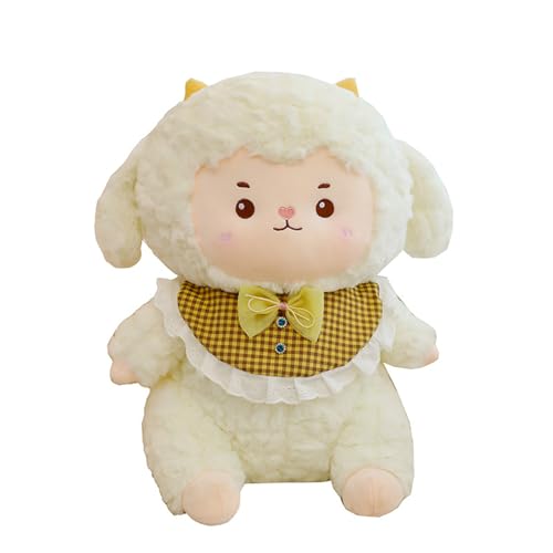 AQCQDQ Kuscheltier Schaf, Plüschtier Schaf Stofftier, Süßes Tier Schaf Spielzeug, Realistische Schaf Plüsch für Wilde Tiere, zum Spielen und Kuscheln für Mädchen und Jungen (60 cm,Wolkiges Schaf) AQCQDQ Kuscheltier Schaf, Plüschtier Schaf Stofftier, Süßes Tier Schaf Spielzeug, Realistische Schaf Plüsch für Wilde Tiere, zum Spielen und Kuscheln für Mädchen und Jungen (60 cm,Wolkiges Schaf) von AQCQDQ