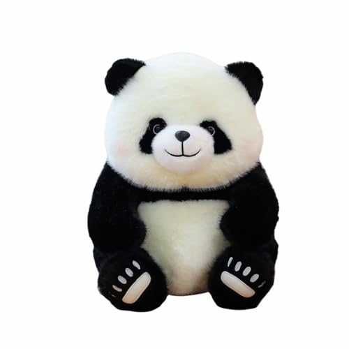 AQCQDQ Panda Kuscheltier, Panda Niedliches Spielzeug, Panda Kissen, Kinderzimmer Dekoration, Kinderspielzeug, Panda Plüschtiere zum Kuscheln, Spielen, Sammeln und Dekorieren (40 cm,Schwarz und weiß) von AQCQDQ