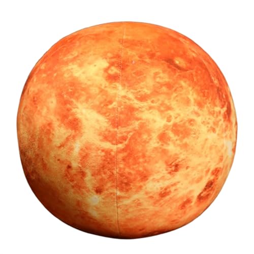 AQCQDQ Planeten Kuscheltier Plüschkissen Sonne Mond Mars Erde UniversumSerie Plüschtiere Zierkissen Sofakissen Dekokissen Stressbälle für Kinder Jugendliche Kinderzimmer Schlafzimmer (27 cm,Venus) AQCQDQ Planeten Kuscheltier Plüschkissen Sonne Mond Mars Erde UniversumSerie Plüschtiere Zierkissen Sofakissen Dekokissen Stressbälle für Kinder Jugendliche Kinderzimmer Schlafzimmer (27 cm,Venus) von AQCQDQ
