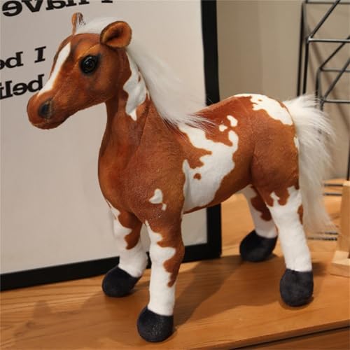 AQCQDQ Plüsch Pferd Spielzeug,Kuscheltier Pferd Plüschtier, Kawaii Pferd Kuscheltier, Pferd Plüschtier Stofftier,Realistisch Plüsch Pferd Spielzeug Stofftier Horse,für Mädchen Kinder (33cm,Blume) AQCQDQ Plüsch Pferd Spielzeug,Kuscheltier Pferd Plüschtier, Kawaii Pferd Kuscheltier, Pferd Plüschtier Stofftier,Realistisch Plüsch Pferd Spielzeug Stofftier Horse,für Mädchen Kinder (33cm,Blume) von AQCQDQ
