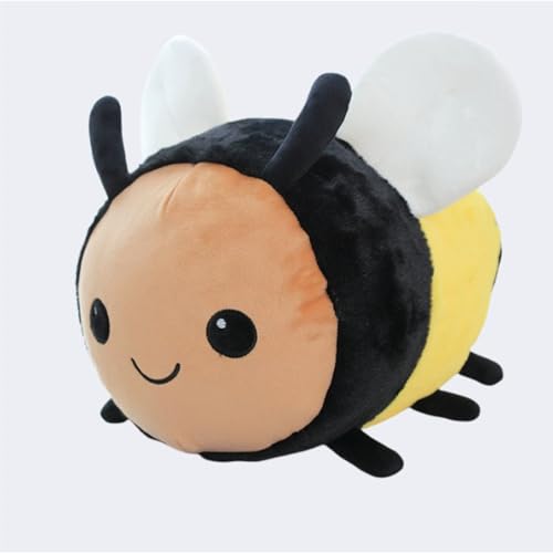 AQCQDQ Stofftier Biene Plüschtier, Hummel Plüschtier Bumblebee Plüsch Spielzeug, Bee Plushie Kawaii Plüschtier Biene Stofftier Gefüllte Tiere Spielzeug Kinder (20cm,gelb) von AQCQDQ