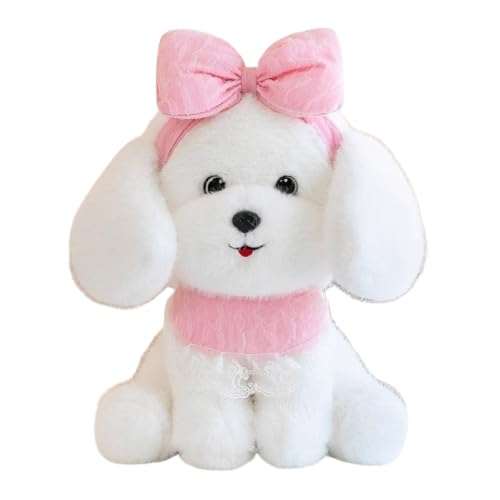 AQCQDQ Teddybär Kuscheltier Plüschtier,süßes Spielzeug, Plüschtier Teddybär weicher Plüsch tolles Geschenk kreatives Plüschtier,Bär Spielzeug Kissen Geschenk für Kinder (23 cm,Rosa) von AQCQDQ