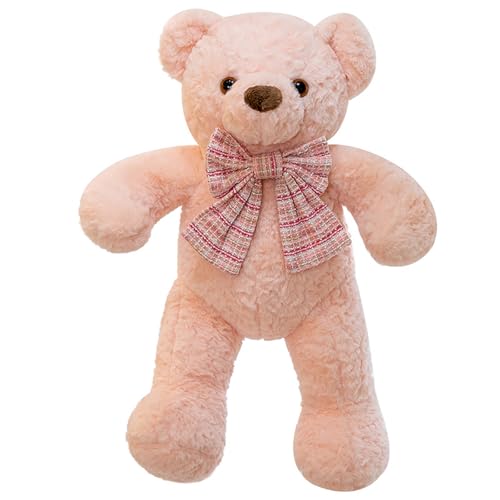 AQCQDQ Teddybär Plüschtier süßes Spielzeug 40 cm, süßes Spielzeug, Plüschtier Teddybär weicher Plüsch tolles Geschenk kreatives PlüschtierSpielzeug Stofftier Plüschtier (60 cm,rosa) von AQCQDQ