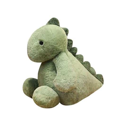 AQCQDQ Tier Plüschtier Puppe Stofftier Kuscheltier Niedlicher Tier Wurfkisse, zum Spielen und Kuscheln Weiches Schmusetier für Mädchen, Jungen, Babys (25 cm,Dinosaurier) von AQCQDQ