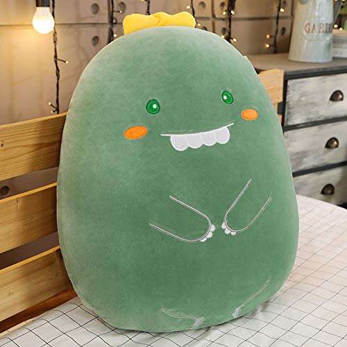 Dinosaurier Plüsch Plüschtier, Süße Tier Plüschtier Kissen, Cartoon Plüschkissen Kissenpuppe Gefüllte Sofa Kissen, Plüschtier Stuffed Dinosaurier, Cartoon Plüsch Schlafkissen Kinder (40cm,Dinosaurier) von AQCQDQ