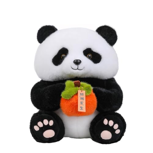 Panda Kuscheltier, Panda Plüschtiere Niedliches Kinder Spielzeug, Pandakissen, Kinderzimmer Dekoration, Kinderspielzeug Panda Plüschtier zum Kuscheln, Spielen, Sammeln und Dekorieren (55 cm,Schwarz) von AQCQDQ