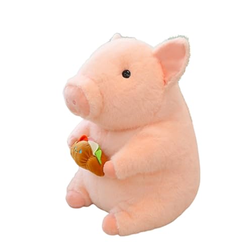 Süßes Schwein Plüsch Plüschtier, Cartoon Niedliche Schwein Plüschkissen Kissenpuppe Gefüllte,Cartoon Kinder Begleiten Kuscheltier Stofftiere,Spielzeug Weiches Spielzeug Geburtstagsgeschenk (130 cm) von AQCQDQ