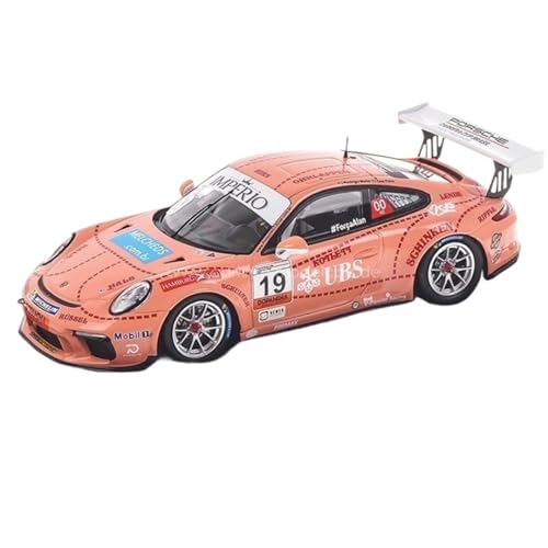 Harz Für Porsche 911 GT3 Carrera Cup 1/43 2018 Spark Pink Pig Miniatur-Rennwagen-Modellsammlung Harz Für Porsche 911 GT3 Carrera Cup 1/43 2018 Spark Pink Pig Miniatur-Rennwagen-Modellsammlung von AQMUZE