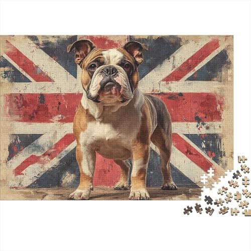 BULLHund Puzzle 1000 Teile Erwachsener Kniffel Spaß Für Die Ganze Familie - Abwechslungsreiche 1000 Puzzleteilige Motive Puzzlespiel Erwachsene, Puzzel 1000pcs (75x50cm) von AQOVARLUX