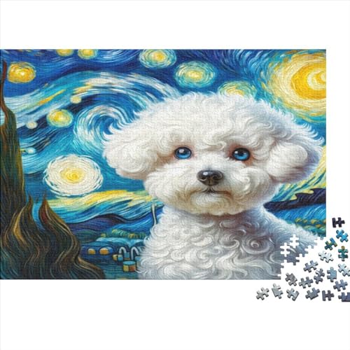 Bixiong Hund Puzzlespiel 1000 Teile Puzzle Für Erwachsene Und Kinder Ab 14 Jahren, Erwachsenen Puzzlespiel Puzzel 1000pcs (75x50cm) von AQOVARLUX