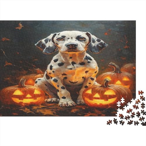 Dalmatian 1000 Teile, Impossible Puzzle,Geschicklichkeitsspiel Für Die Ganze Familie, Erwachsenenpuzzle Ab 14 Jahren Puzzel 1000pcs (75x50cm) von AQOVARLUX