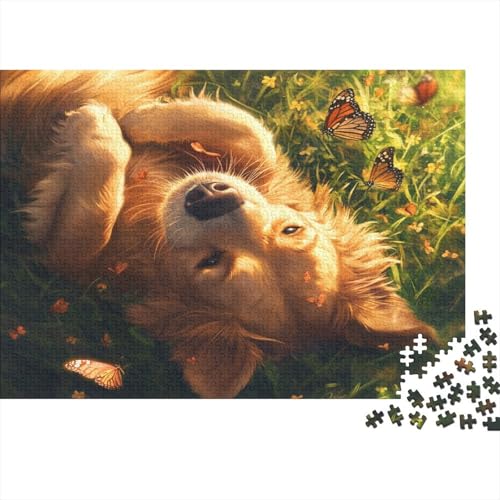 Der Labrador Retriever Puzzle 1000 Teile Erwachsener Kniffel Spaß Für Die Ganze Familie - Abwechslungsreiche 1000 Puzzleteilige Motive Puzzlespiel Erwachsene, Puzzel 1000pcs (75x50cm) von AQOVARLUX