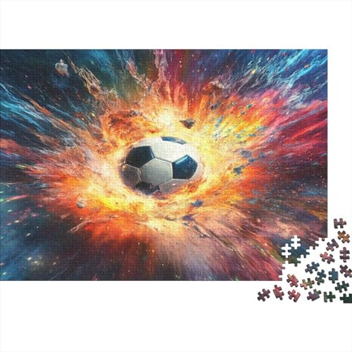 Fußball Puzzlespiel 1000 Teile Puzzles Für Erwachsene Lernspiel Herausforderung Spielzeug 1000 Teile Puzzles Für Erwachsene Kinder Erwachsenen Puzzlespiel Puzzel 1000pcs (75x50cm) von AQOVARLUX