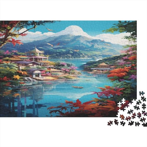 Holiday Bay Puzzle 1000 Teile Erwachsener Kniffel Spaß Für Die Ganze Familie - Abwechslungsreiche 1000 Puzzleteilige Motive Puzzle Erwachsene, Puzzel 1000pcs (75x50cm) von AQOVARLUX